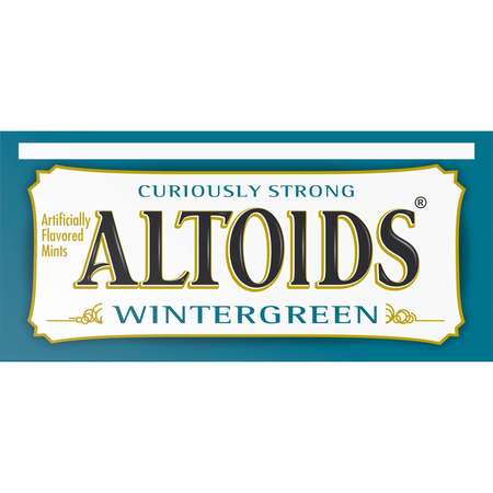 ALTOIDS Altoids Wintergreen Altoids 1.76 oz. Box, PK144 255752